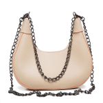 Bolsa Meia-Lua com Corrente Dupla – Inspiração Blogueira