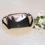 Bolsa Crossbody Baguete Detalhe strass 