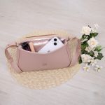 Bolsa Crossbody Baguete Detalhe strass