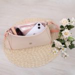 Bolsa Crossbody Baguete Detalhe strass 