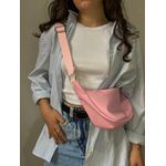 Bolsa Meia Lua Gorgurão – estilo e conforto em uma só peça 