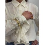 Bracelete Resina Transparente