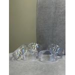 Bracelete Resina Transparente