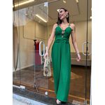 Macacão Alfaiataria Marrante Detalhe Orgânico - Verde 