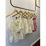 Conjunto Guipir - Bermuda e Peplum - Select Edition - Vermelho