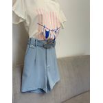 Shorts Alfaiataria Elisa - Azul