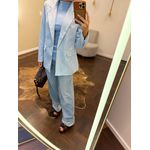 Blazer Alfaiataria Fresh - Azul Bebê