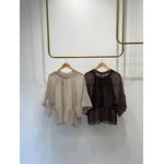 Bata Chiffon Ampla - Gelo