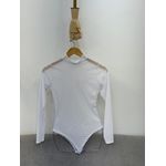 Body Tule Branco 