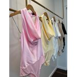 Body Cetim Gabriela - Champanhe 