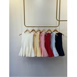 Blusa Fio Modal Peplum Iza - Preta