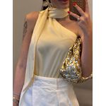 Body Cetim Maroca - Amarelo Manteiga