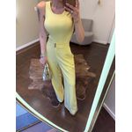 Body Tricot Basic Nepal - Amarelo Manteiga 