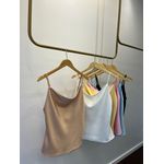 Regata Cetim Degagê - Preta