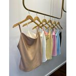 Regata Cetim Degagê - Preta