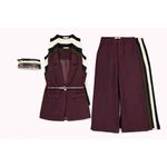 Conjunto Alfaiataria Axis - Marrom