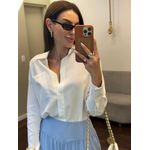 Camisa Antônia - Alfaiataria Marrant - Off White 