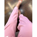 Calça Alfaiataria Cenoura Zíper - Rosa Bebê 