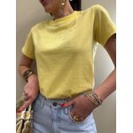 T-shirt Minimalist - Amarelo Manteiga