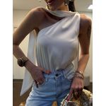 Body Cetim Maroca - Branco