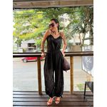 Calça Aladim Renda  - Preta