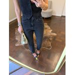 Calça Jeans Mom Black Basic 