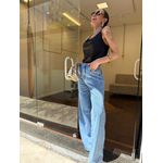 Regata Cetim Degagê - Preta