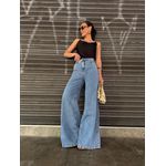 Regata Cetim Degagê - Preta