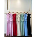 Conjunto Alfaiataria Zurique - Rosa Bebê 