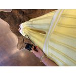 Conjunto Polo Emília - Amarelo Manteiga 