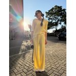 Conjunto Polo Emília - Amarelo Manteiga 