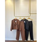 Conjunto Alfaiataria Lya - Azul Marinho 