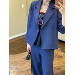 Conjunto Alfaiataria Lya - Azul Marinho 