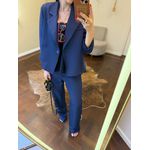 Conjunto Alfaiataria Lya - Azul Marinho 