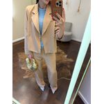 Conjunto Alfaiataria Lya - Bege 