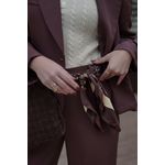 Conjunto Alfaiataria Lya - Marrom 