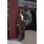 Conjunto Alfaiataria Lya - Marrom 