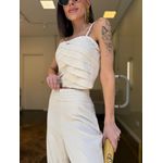 Conjunto Alfaiataria Martina - Off White