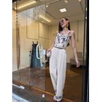 Conjunto Alfaiataria Bordado Olympia - Nude