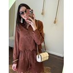 Conjunto Gaia - Marrom