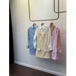 Macaquinho Alfaiataria Pietra - Nude