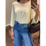 Blusa de Fio Soft - Amarelo Manteiga