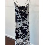 Vestido Alça Tule - Cow Print 