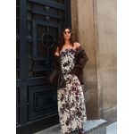 Vestido Tulê Tomara Que Caia - COW PRINT 