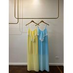 Vestido Chiffon Calm - Azul Bebê