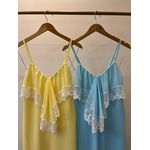 Vestido Chiffon Calm - Azul Bebê