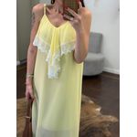 Vestido Chiffon Calm - Amarelo 