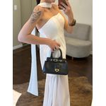 Vestido Tomara que Caia Echarpe Vicky - Branco