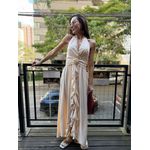 Vestido Positano - Creme 