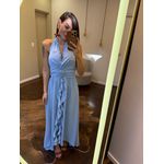 Vestido Positano - Azul Bebê 